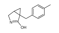 1-(4-Methylbenzyl)-3-azabicyclo[3.1.0]hexan-2-one Structure