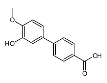 4-(3-hydroxy-4-methoxyphenyl)benzoic acid Structure