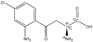 [13C2,15N]-4-氯犬尿氨酸图片