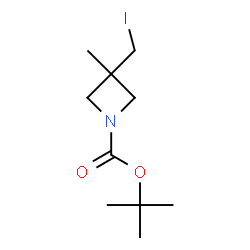 1-Boc-3-(iodomethyl)-3-methyl-azetidine structure