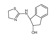 (1R,2R)-1-(4,5-dihydro-1,3-thiazol-2-ylamino)-2,3-dihydro-1H-inden-2-ol Structure