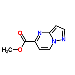 methyl pyrazolo[1,5-a]pyrimidine-5-carboxylate structure