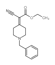 2-(1-苄基-4-哌啶基)-2-氰基乙酸乙酯图片