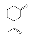 3-acetylcyclohexan-1-one Structure