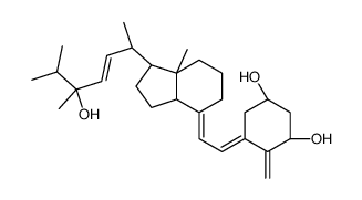 (1R,3S,5Z)-5-[(2E)-2-[(1R,3aS,7aR)-1-[(E,2R,5S)-5-hydroxy-5,6-dimethylhept-3-en-2-yl]-7a-methyl-2,3,3a,5,6,7-hexahydro-1H-inden-4-ylidene]ethylidene]-4-methylidenecyclohexane-1,3-diol Structure