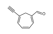 1,3,5-Cycloheptatriene-1-carboxaldehyde, 6-ethynyl- (9CI) picture