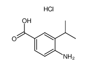 4-AMino-3-isopropylbenzoic acid hydrochloride图片