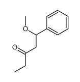 1-methoxy-1-phenylpentan-3-one结构式