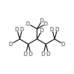 3-(2H3)Methyl(2H11)pentane Structure