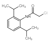 2-Chloro-N-(2,6-diisopropyl-phenyl)-acetamide结构式