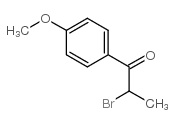 2-bromo-1-(4-methoxyphenyl)propan-1-one structure