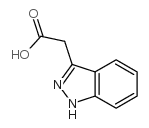 吲唑-3-乙酸结构式