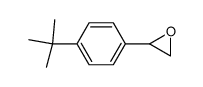 2-(4-(tert-butyl)phenyl)oxirane结构式