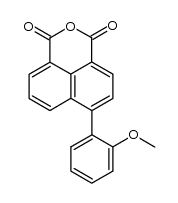 5-(2-methoxyphenyl)-1,8-naphthalic anhydride Structure