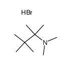 dimethyl-(1,1,2,2-tetramethyl-propyl)-amine, hydrobromide Structure