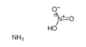 Ammonium nitrate -<<15>>N structure