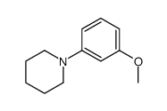 1-(3-Methoxyphenyl)piperidine Structure