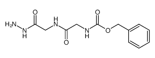 Cbz-glycylglycyl hydrazide结构式