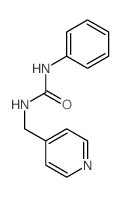 3-phenyl-1-(pyridin-4-ylmethyl)urea结构式