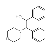 2-morpholin-4-yl-1,2-diphenyl-ethanol Structure