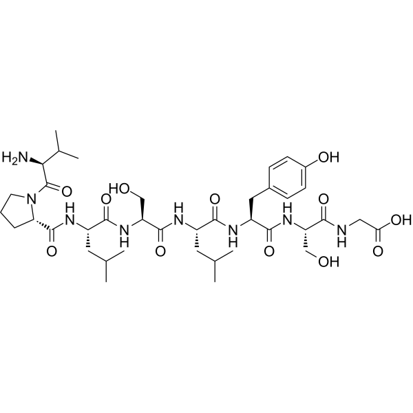 H-Val-Pro-Leu-Ser-Leu-Tyr-Ser-Gly-OH trifluoroacetate salt图片