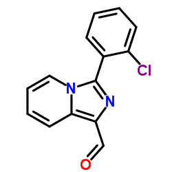 3-(2-Chlorophenyl)imidazo[1,5-a]pyridine-1-carbaldehyde Structure