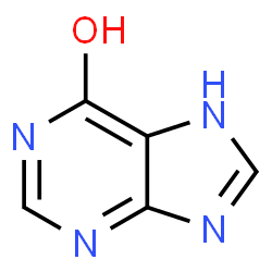 9H-Purin-6-ol (9CI) structure