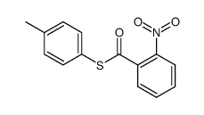 2-Nitrothiobenzoic acid S-(4-methylphenyl) ester结构式