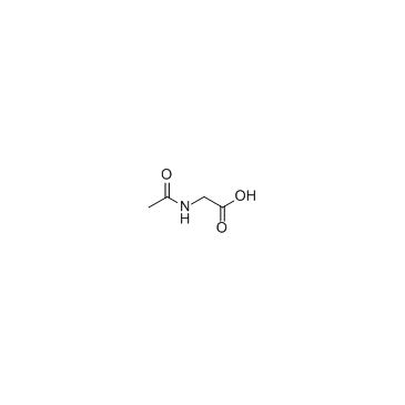 Ac-Gly-OH Structure