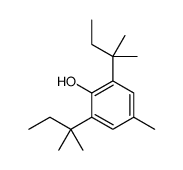 2,6-BIS(1,1-DIMETHYLPROPYL)-4-METHYLPHENOL structure