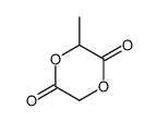 3-methyl-1,4-dioxane-2,5-dione Structure