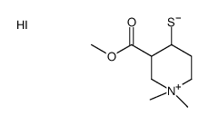 methyl 1,1-dimethyl-4-sulfanylpiperidin-1-ium-3-carboxylate,iodide结构式