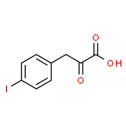 BENZENEPROPANOIC ACID, 4-IODO-.ALPHA.-OXO-结构式