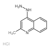 4-HYDRAZINO-2-METHYLQUINOLINE HYDROCHLORIDE结构式