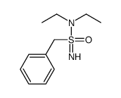 N-(benzylsulfonimidoyl)-N-ethylethanamine结构式