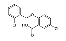 5-chloro-2-[(2-chlorophenyl)methoxy]benzoic acid picture