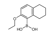 Boronic acid, (2-ethoxy-5,6,7,8-tetrahydro-1-naphthalenyl)- (9CI)结构式