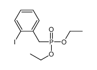 1-(diethoxyphosphorylmethyl)-2-iodobenzene结构式