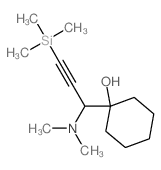 1-(1-dimethylamino-3-trimethylsilyl-prop-2-ynyl)cyclohexan-1-ol Structure