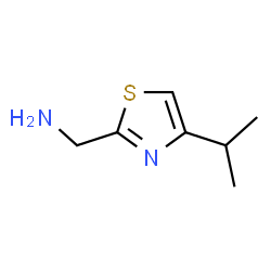 2-Thiazolemethanamine,4-(1-methylethyl)-(9CI)结构式