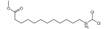 methyl 12-(dichloromethylsilyl)dodecanoate Structure