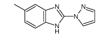 1H-Benzimidazole,5-methyl-2-(1H-pyrazol-1-yl)-(9CI) picture