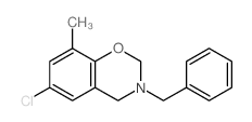 8-benzyl-4-chloro-2-methyl-10-oxa-8-azabicyclo[4.4.0]deca-2,4,11-triene结构式