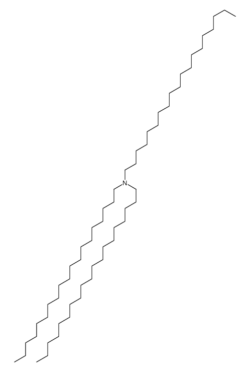 N,N-di(nonadecyl)nonadecan-1-amine结构式