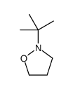 2-tert-butyl-1,2-oxazolidine Structure