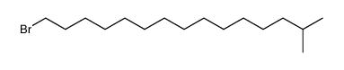 1-bromo-14-methylpentadecane结构式