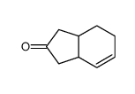 (3aS,7aR)-1,3,3a,4,5,7a-hexahydroinden-2-one结构式