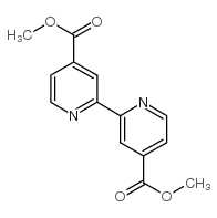 2,2'-联吡啶-4,4'-二甲酸甲酯结构式