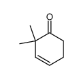 2,2-dimethyl-3-cyclohexen-1-one Structure