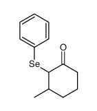 3-Methyl-2-(phenylseleno)cyclohexanone Structure